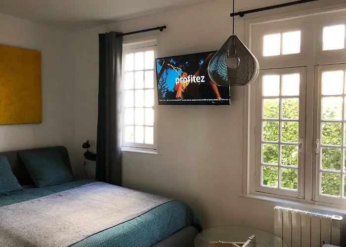 Centre, Plage, Casino Et Hippodrome アパート ドーヴィル